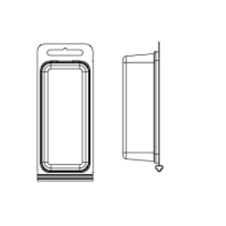 Visipak Thermoform-CLAMSHELL-#120 / #054386-4.806-1.938-3.798-1.600-1.250-3.660-1.400-0.015-CLEAR-STOCK-450 120TF